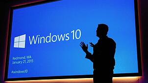 Microsoft Executive Vice President Terry Myerson präsentiert im Januar 2015 das damals noch taufrische Windows 10.