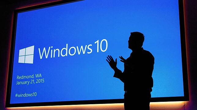 Microsoft Executive Vice President Terry Myerson präsentiert im Januar 2015 das damals noch taufrische Windows 10.