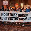 (Archivbild, Januar 2024) Tausende Konstanzer sind am 24. Januar auf die Straße gegangen, um gegen Rechtsextremismus und für die ...