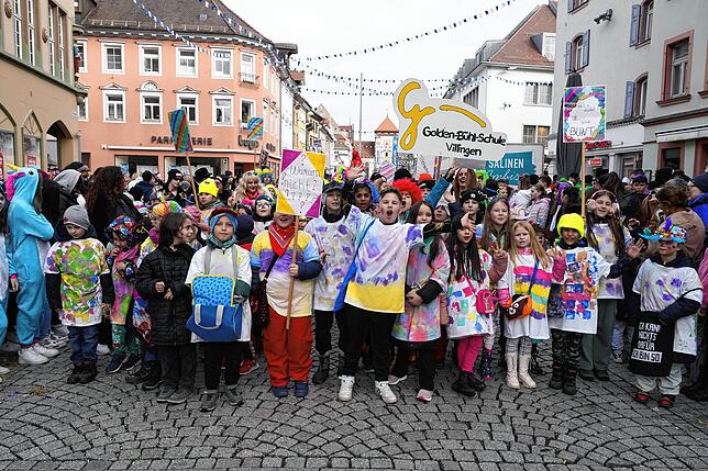 Beim Kinderumzug am Fastnachts-Donnerstag – hier ein Bild von 2024 – wird es großräumigere Absperrungen als bisher geben.