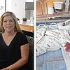Corinna Maier (links) und ihre Tochter Mathilda, die die ersten zwei Monate auf Frühchen-Intensivstation des Schwarzwald-Baar-Klinikums ...