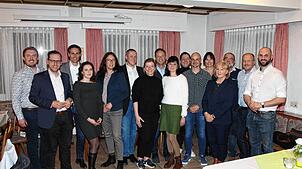 Nominierung bei der CDU Immendingen (von links): Julian Wüst, Vize-Kreisvorsitzender Martin Numberger, Clemens Knoblauch, Marina Probst, ...