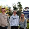 Maximilian Hess, Frank Seidel und Annalena Krantz (von links)