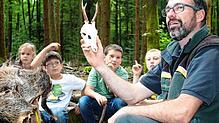 Im August wird Sven-Hendrik Wünsch noch ein letztes Mal das Ferienspaß-Angebot in Maulburg gestalten, dann wechselt er nach Hasel. Bild: ...