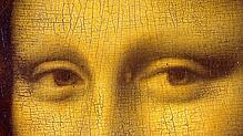 Diese Augen kennen Sie doch? Ja, so schaut uns Leonardo da Vincis Mona Lisa an. Mit Silberblick, aber ohne Augenbrauen.