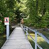 Der Steg am Fuß der gesperrten Marienschlucht muss erneuert werden, damit Baumaterial für spätere Maßnahmen gebracht werden kann. ...