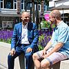 Bernd Häusler im Gespräch mit SÜDKURIER-Redakteur Matthias Güntert: Singens Oberbürgermeister tritt für eine zweite Amtszeit an und ...