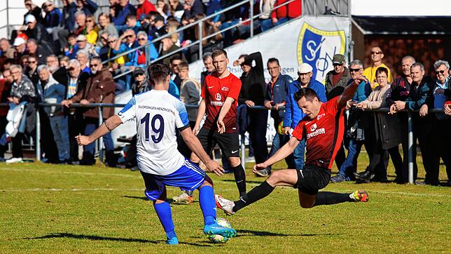 Die Zuschauer sahen ein hart umkämpftes Topspiel zwischen dem SV Orsingen-Nenzingen und dem FC Bodman-Ludwigshafen.