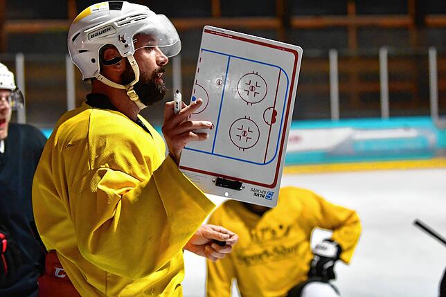 Bild 11: Impressionen aus dem Training beim EHC Herrischried