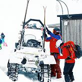 Die Bergwacht hatte im Winter ungewöhnlich viele Einsätze. Vor allem Schneeschuhgänger mussten öfters aus den Wäldern gerettet werden.