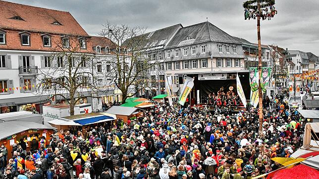 Die Lasser Gugge-Explosion in Lörrach im Jahr 2019. In diesem Jahr soll sie im Sommer stattfinden.