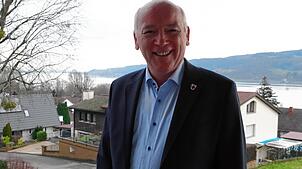 Bürgermeister Jürgen Maas gibt einen Ausblick auf das Jahr.