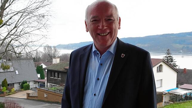 Bürgermeister Jürgen Maas gibt einen Ausblick auf das Jahr.