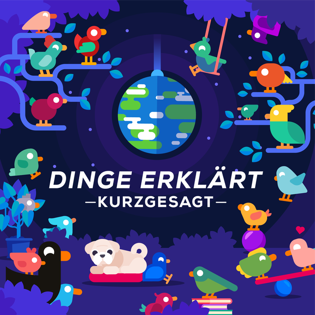 Das Logo des Youtube-Kanals &bdquo;Dinge erklärt &ndash; Kurzgesagt&ldquo; &ndash; dem erfolgreichsten deutschen Kanal auf der ...
