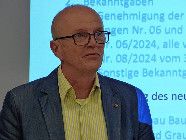 Rickenbachs Bürgermeister Dietmar Zäpernick beklagte die zunehmende finanzielle Belastung der Gemeinden.