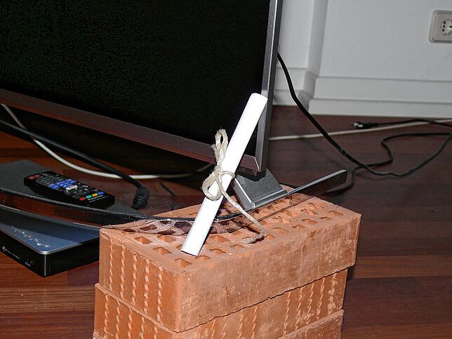 Manche Fernseher bieten sicher eine geschickte Versteckmöglichkeit.