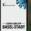 Der Kanton Basel-Stadt startet seine eigene &bdquo;Covid-Care-App&ldquo;. So sieht der Startbildschirm aus.