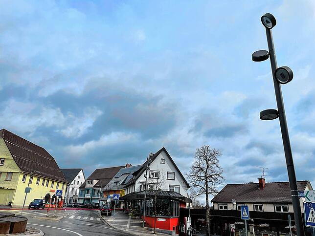 Diese Leuchte, die schon am Bärenplatz steht, soll auch auf dem Marktplatz verwendet werden.