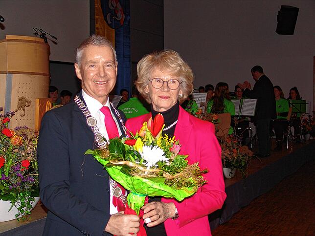 Bild 15: Volles Haus beim Neujahrsempfang der Gemeinde Salem