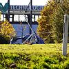 Das Sturmtief Ignatz bläst durch die Region, hier ein zerstörter Schirm an der MS Technologie-Arena am Villinger Friedengrund