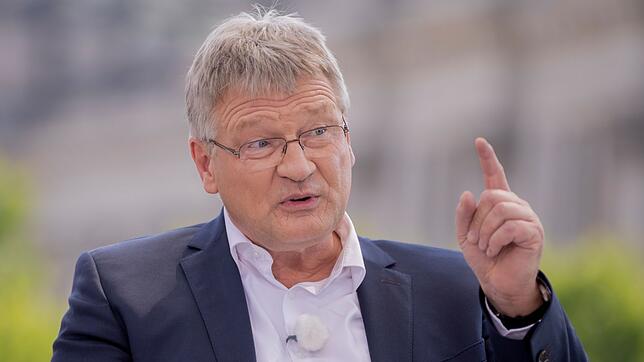 Jörg Meuthen war früher Bundesvorsitzender der AfD und ist jetzt Spitzenkandidat der konservativen Werteunion für die Landtagswahl in ...
