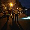 (Archivbild) Auf Streife mit dem Team von &bdquo;City Watch Security&ldquo; im Seeburgpark und einem Waldstück in Kreuzlingen.