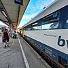 Zugausfälle und Wartezeiten auf der Hochrheinstrecke am am 3. September 2024. Unsere Bilder zeigen die Situation in Waldshut.
