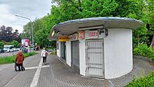 Der beliebte Kiosk an der Mainaustraße, nahe Klinikum und Suso-Gymnasium, wird bald neu verpachtet.