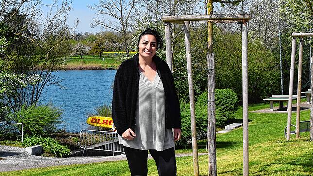 Derya Yildirim freut sich schon sehr auf ihre erste Saison im Steißlinger Freibad.