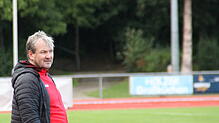 Patrick Fossé, Trainer des FC Königsfeld, muss beim 2:2 gegen Neustadt mit einem Punkt zufrieden sein.