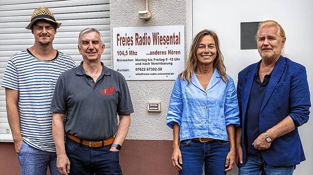 Die FRW-Leitung (Freies Radio Wiesental) schaut mit Vorfreude auf die Jubiläumsfeier am Samstag, 20.¦September, im Stadtpark Schopfheim: ...