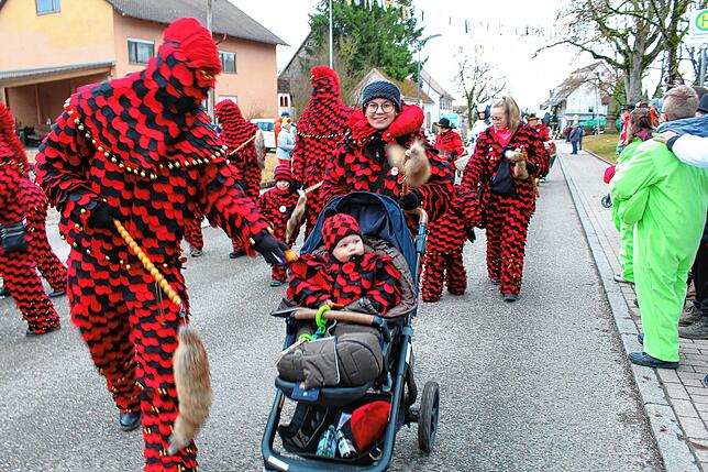 Bild 3: Umzug am Fastnachtssonntag in Hochemmingen: hier gibt´s die Bilder!