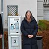 Oberbürgermeister Simon Gröger mit Nina Hanstein, Geschäftsführerin der Tourismus und Stadtmarketing GmbH und Andreas Joos von der ...