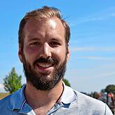 Christoph Feger von der Baufirma Storz, hier im August 2018.