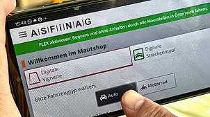 Die Vignette für Österreichs Autobahnen kann man online kaufen. Nur sollte man dann auch den echten Onlineshop erwischen.
