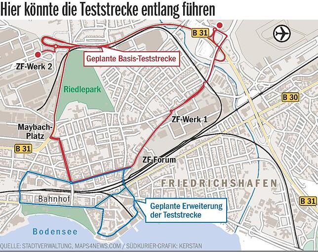 Bild 4: Zukunftsmusik wird Realität: Fußgängerzone wird zur Teststrecke für automatisiertes Fahren