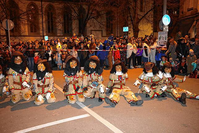 Bild 18: Der letzte Akt &ndash; Verbrennung der Fasnacht auf dem Stephansplatz 2024 (2)