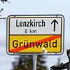 Nach einjähriger Zugehörigkeit zur Stadt Bonndorf kehrte das Dorf Grünwald am 1. Januar 1976 als Ortsteil zur Gemeinde Lenzkirch zurück.