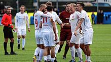Jubel beim SCP: Das Hinspiel ging mit 2:0 an die Gäste aus dem Linzgau.