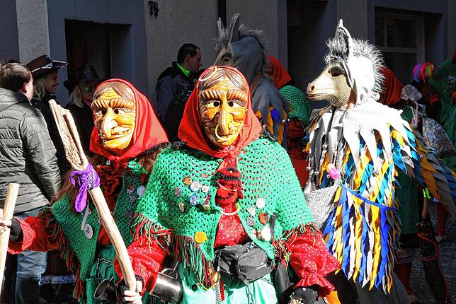 Seltsame Wesen waren in der Altstadt unterwegs.
