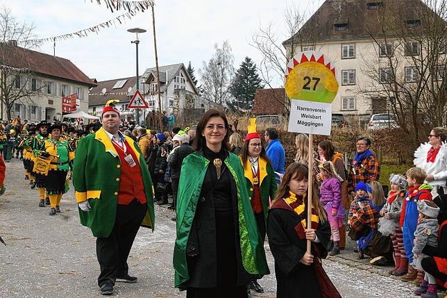 Bild 37: Die schönsten Bilder vom Jubiläumsumzug der Sunnelöscherzunft