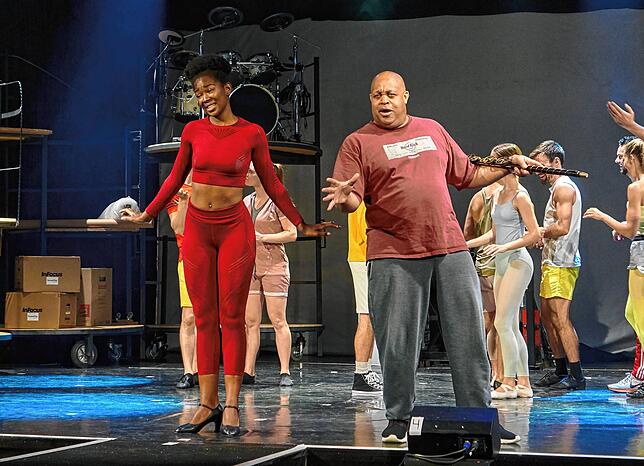 Bild 14: Bilder von den Proben im Gloria Theater zum neuen Musical Tommy Tailors Traumfabrik