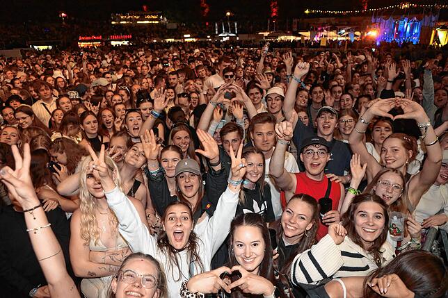 Bild 39: Das große Finale! Mit dem Auftritt von Lea endet das Campus-Festival 2024