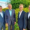 Marktvorstand Markus Herz (von links) aus Meßkirch, Vorstandsvorsitzender Werner Groß aus Pfullendorf, Vorstand Produktion/Steuerung ...