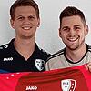 Gute Freunde: Ab der neuen Saison spielen Sportchef Yannik Kalt (links) und der dem vom FC Erzingen kommende Nico Ködel beim FC ...
