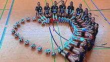 Mit Herz und Feuereifer dabei: Die U18-Volleyballer des Gastgebers TSV Mimmenhausen freuen sich auf die DM.