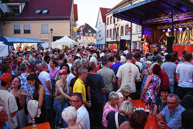 Bild 3: So schön war es auf dem Schweizer Feiertag in Stockach