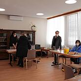 Im Trauzimmer des Rathaus Jestetten wurde am 22. Dezember zum letzten Mal gegen das Coronavirus geimpft.