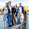Die Macher hinter den Festen (von links): Joachim Berner, Tommy Spörrer, Elke Cosmo von der Ideenfabrik, Frank Schuhwerk und Eric Thiel.