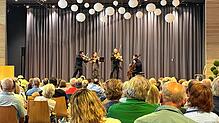 Bild : Die feierliche Eröffnung der Festivitäten in Hohentengen